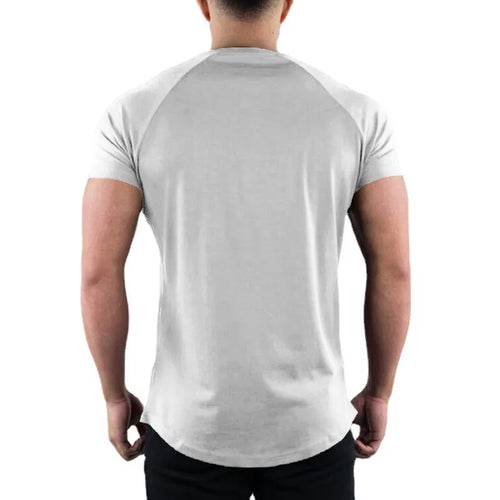 Camiseta de manga corta de deporte para hombre